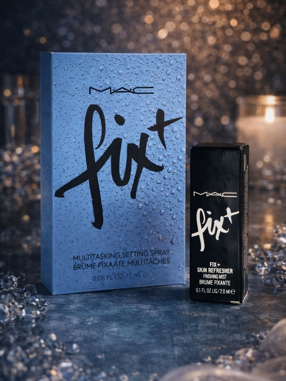 MAC Fix+ Setting Spray & Refresher Mist 2pcs